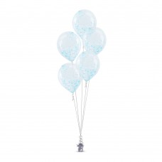 Balloon Confetti Blue