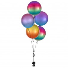 Assorted Ombre Orbz Balloon(5 pieces balloons)