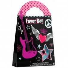 Rocker Girl Party Favor Bags