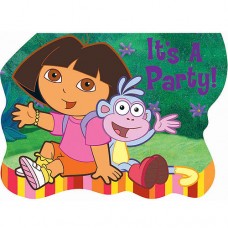 Dora & Friends Invitations