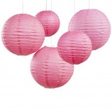 Bright Pink Lanterns