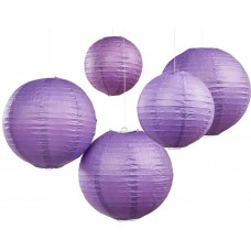 Purple Paper Lanterns