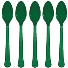Forest Green Spoons