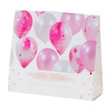 Marble Balloons Pink
