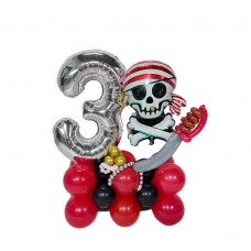 Pirate Balloon Stand