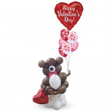 Bear Heart Balloons