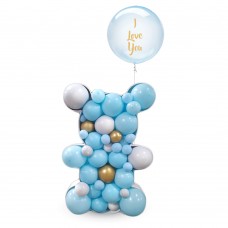 Blue Bear Frame Balloons