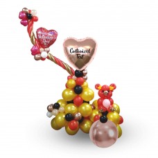 Valentine Balloon Stand Set 2