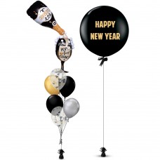 New Year Time for Bubbly Balloon