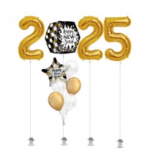 New Year 2025 Geometric Balloon 