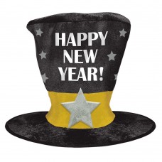 New Year Oversized Top Hat