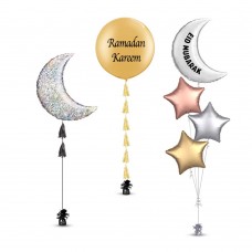 Eid Mubarak Balloons Set 8