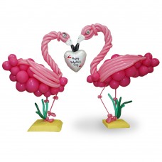 Couple Flamingo Balloon